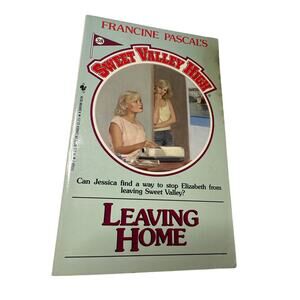 Sweet Valley High 1ST Edition First Print Book #38 Leaving Home Vintage 1980's